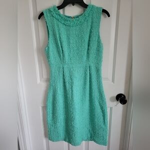 kate spade Textured Green Midi Dress